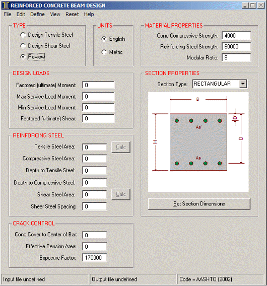 Reinforced Concrete Beam